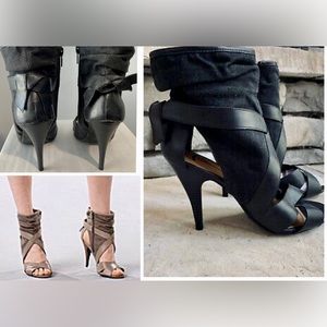 Fergalicious open toe booties
